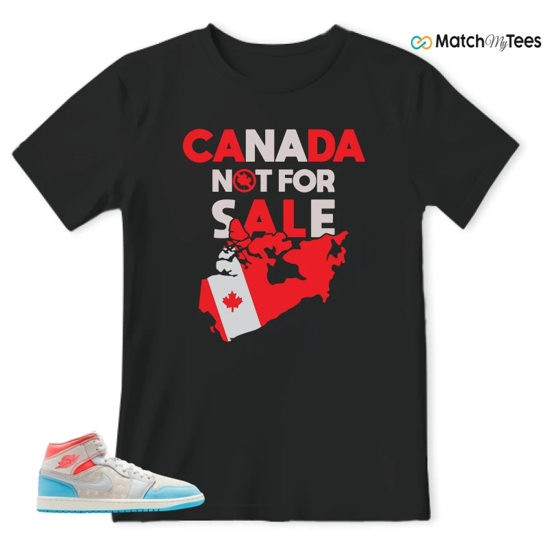 NIKE AIR JORDAN 1 MID SAIL HOT LAVA BLUE CHILL SNEAKER Matching Tees t-shirt