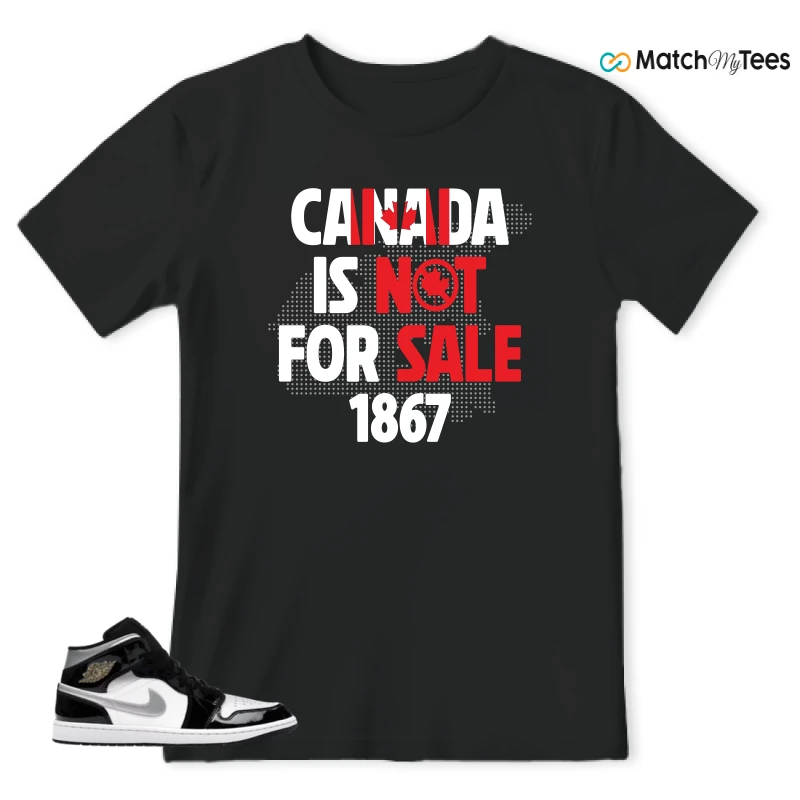 NIKE AIR JORDAN 1 MID SE BLACK WHITE SNEAKER Matching Tees t-shirt