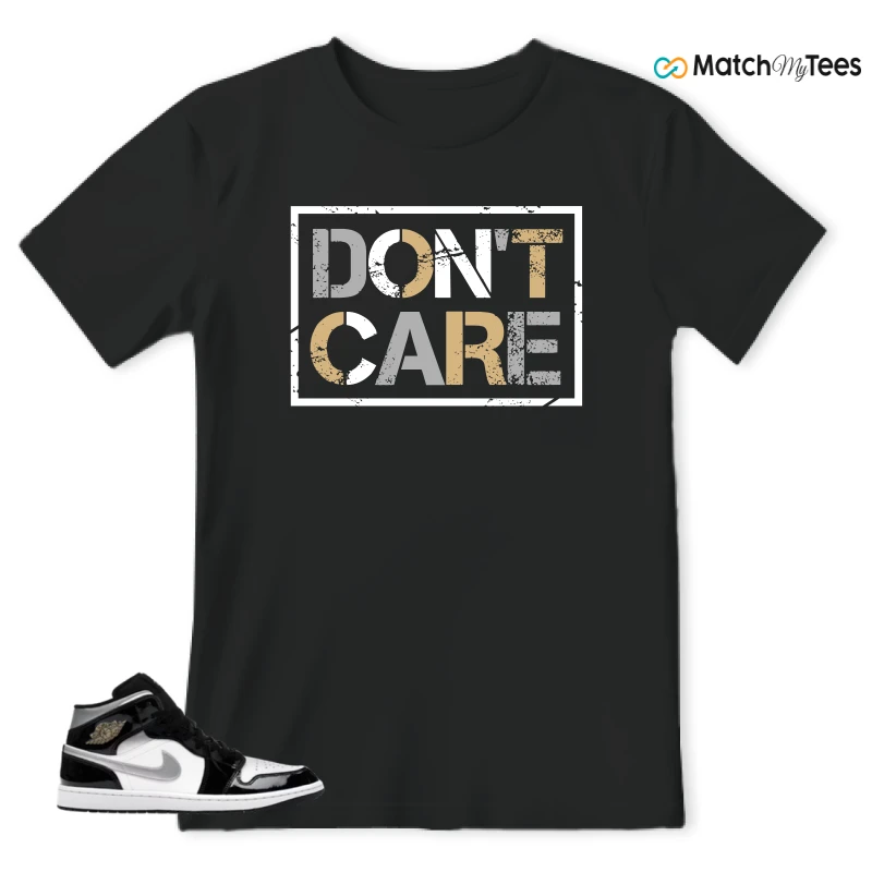 NIKE AIR JORDAN 1 MID SE BLACK WHITE SNEAKER Matching Tees t-shirt