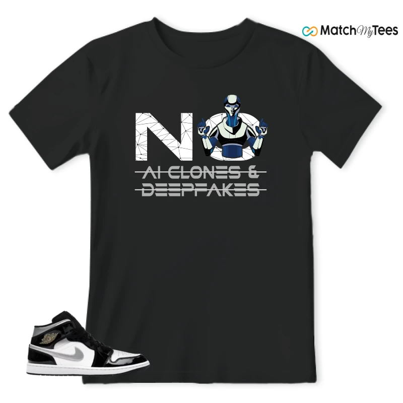 NIKE AIR JORDAN 1 MID SE BLACK WHITE SNEAKER Matching Tees t-shirt