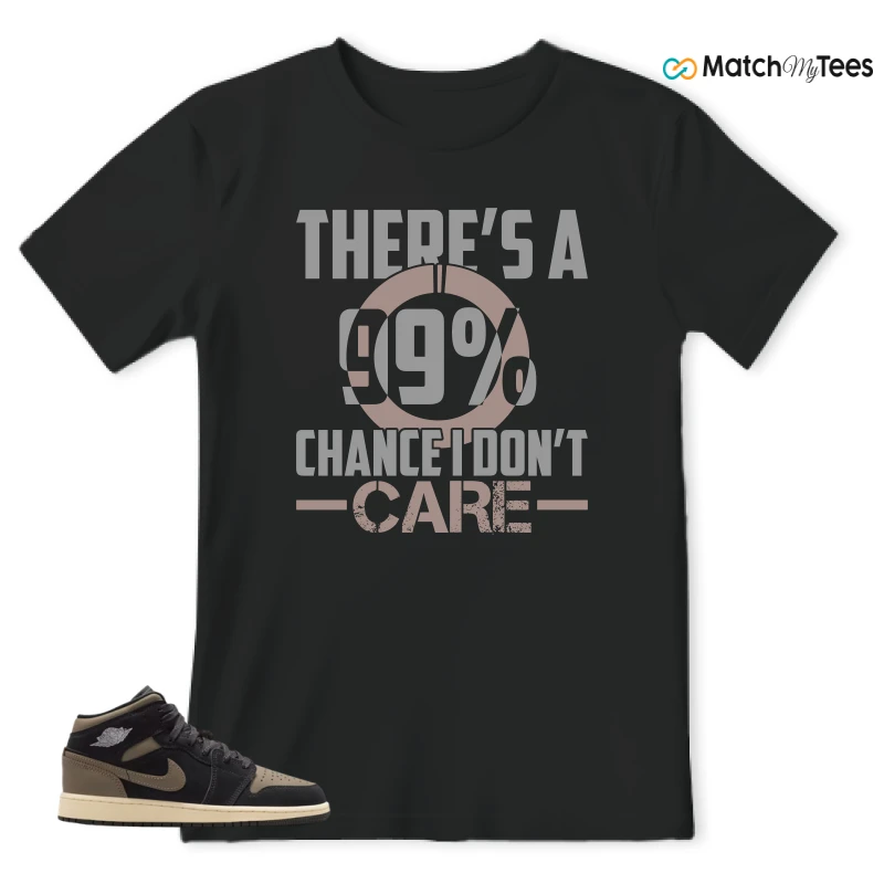 NIKE AIR JORDAN 1 MID SE OLIVE GREY SNEAKER Matching Tees t-shirt