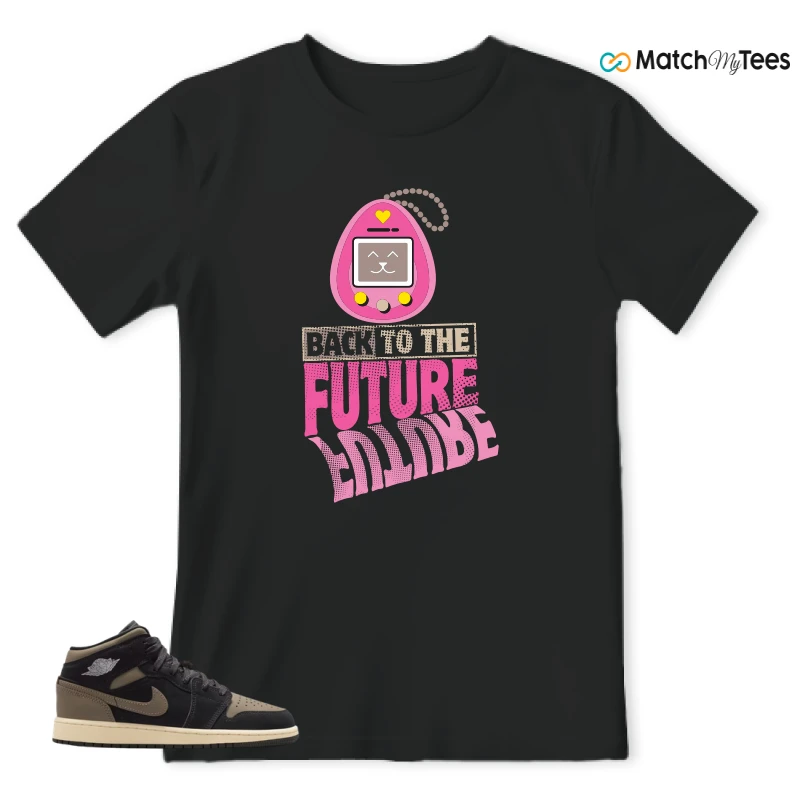 NIKE AIR JORDAN 1 MID SE OLIVE GREY SNEAKER Matching Tees t-shirt