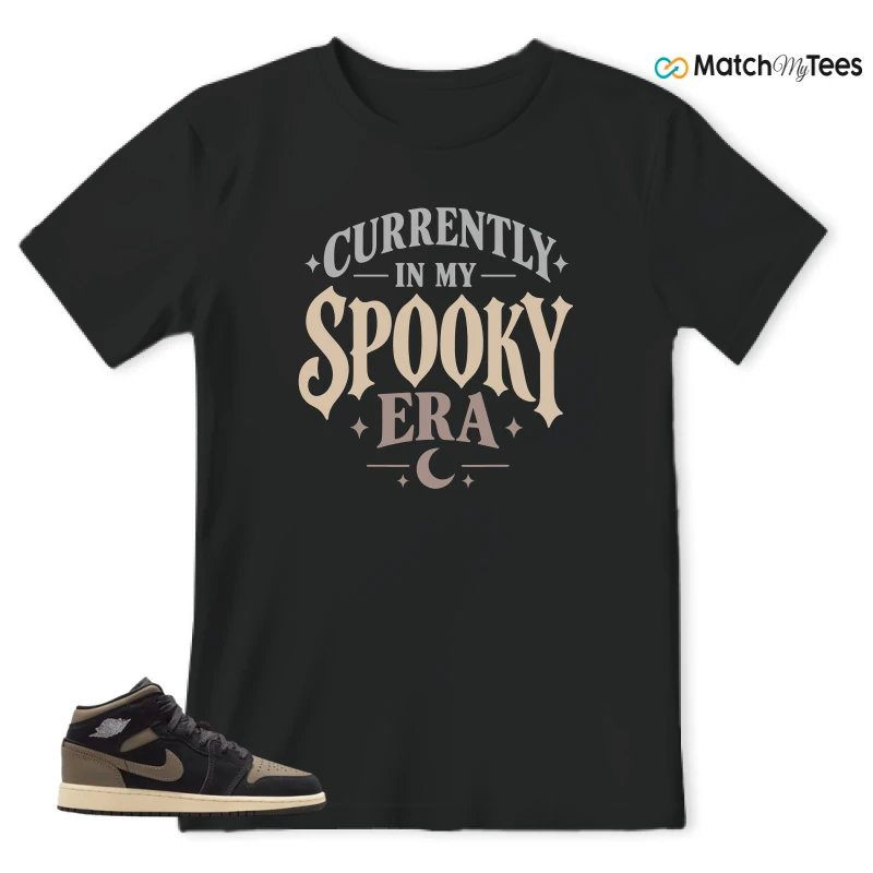 NIKE AIR JORDAN 1 MID SE OLIVE GREY SNEAKER Matching Tees t-shirt