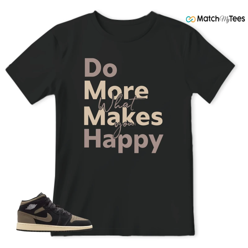 NIKE AIR JORDAN 1 MID SE OLIVE GREY SNEAKER Matching Tees t-shirt