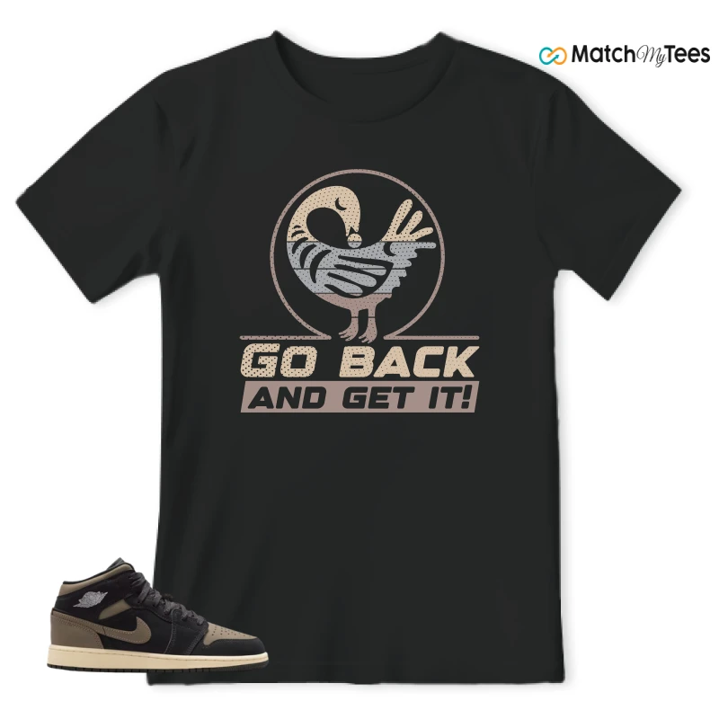 NIKE AIR JORDAN 1 MID SE OLIVE GREY SNEAKER Matching Tees t-shirt