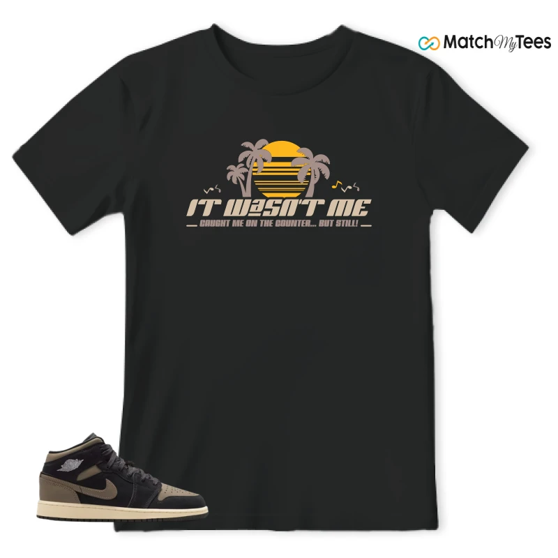 NIKE AIR JORDAN 1 MID SE OLIVE GREY SNEAKER Matching Tees t-shirt