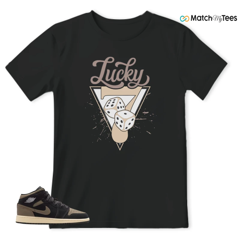 NIKE AIR JORDAN 1 MID SE OLIVE GREY SNEAKER Matching Tees t-shirt