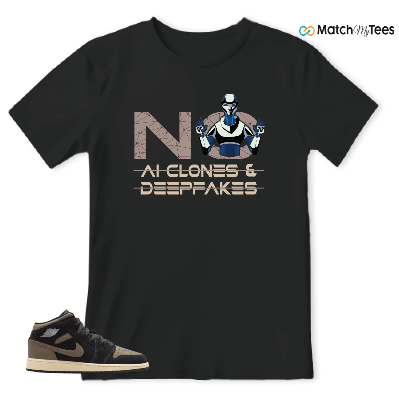 NIKE AIR JORDAN 1 MID SE OLIVE GREY SNEAKER Matching Tees t-shirt