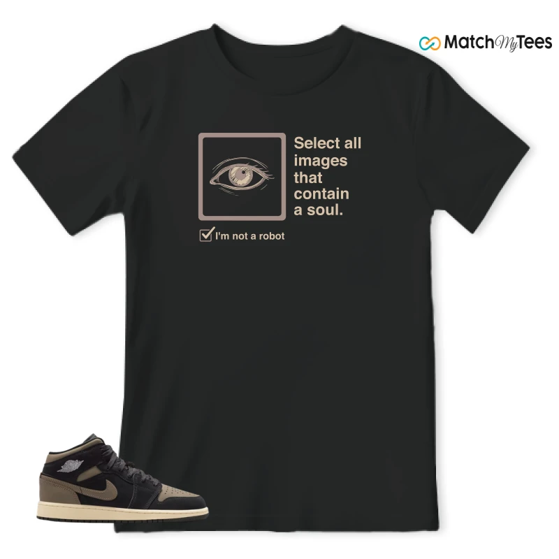 NIKE AIR JORDAN 1 MID SE OLIVE GREY SNEAKER Matching Tees t-shirt