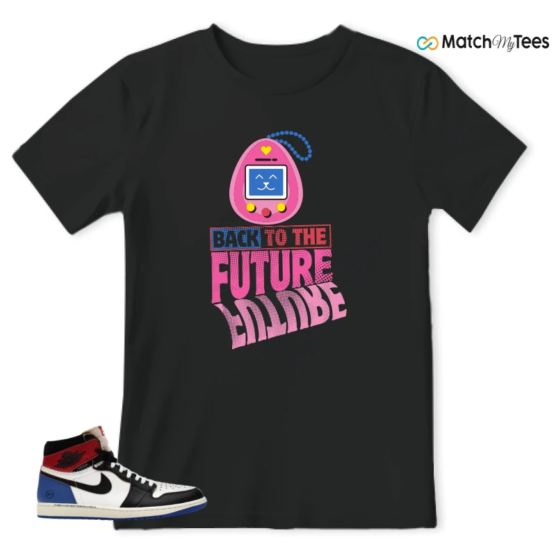 NIKE AIR JORDAN 1 RETRO HIGH OG SP FRAGMENT X UNION LA VARSITY RED SPORT ROYAL SNEAKER Matching Tees t-shirt