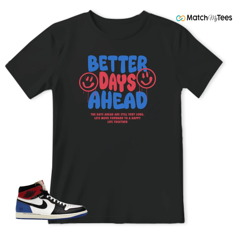 NIKE AIR JORDAN 1 RETRO HIGH OG SP FRAGMENT X UNION LA VARSITY RED SPORT ROYAL SNEAKER Matching Tees t-shirt