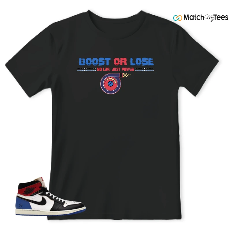 NIKE AIR JORDAN 1 RETRO HIGH OG SP FRAGMENT X UNION LA VARSITY RED SPORT ROYAL SNEAKER Matching Tees t-shirt