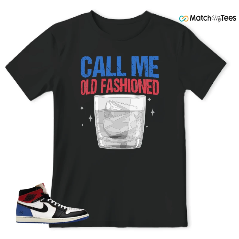 NIKE AIR JORDAN 1 RETRO HIGH OG SP FRAGMENT X UNION LA VARSITY RED SPORT ROYAL SNEAKER Matching Tees t-shirt