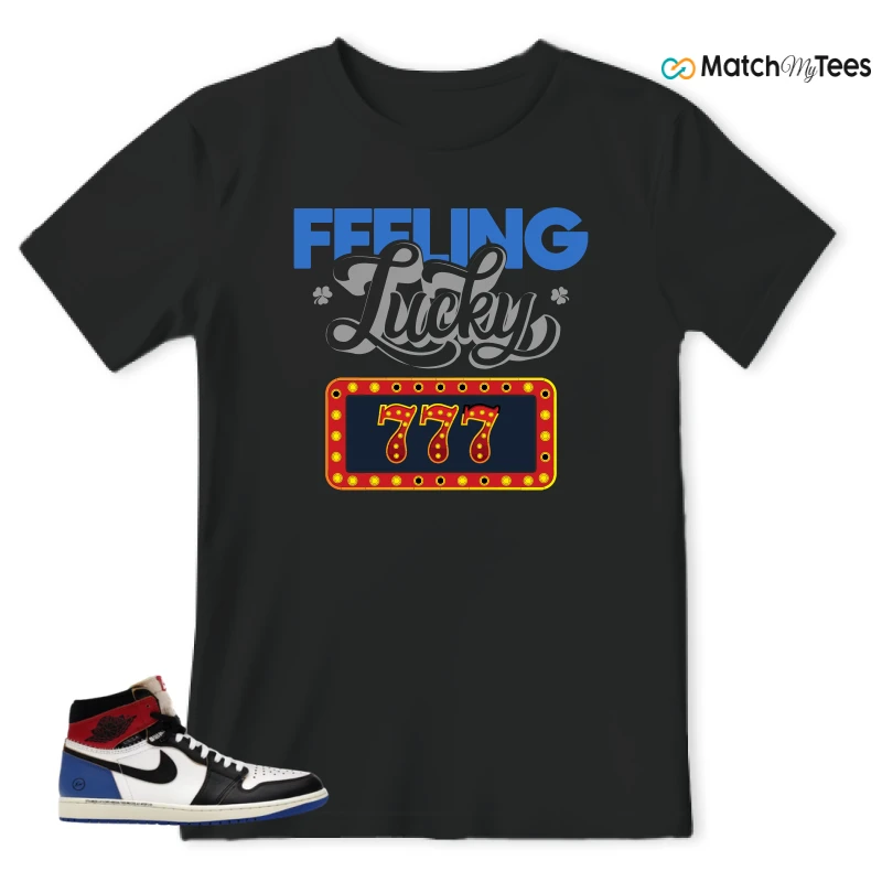 NIKE AIR JORDAN 1 RETRO HIGH OG SP FRAGMENT X UNION LA VARSITY RED SPORT ROYAL SNEAKER Matching Tees t-shirt