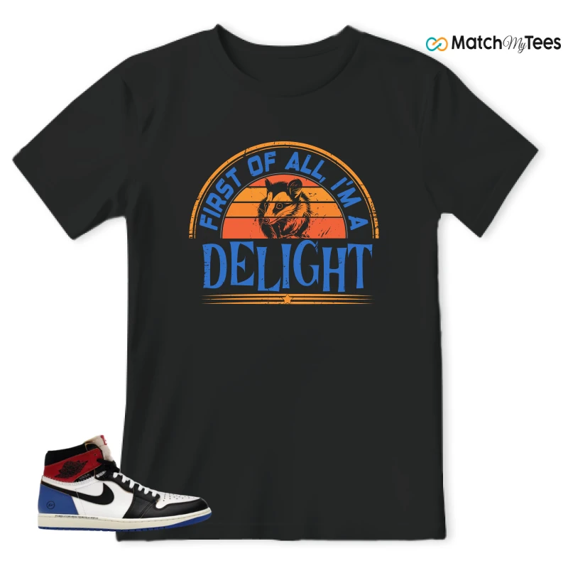 NIKE AIR JORDAN 1 RETRO HIGH OG SP FRAGMENT X UNION LA VARSITY RED SPORT ROYAL SNEAKER Matching Tees t-shirt