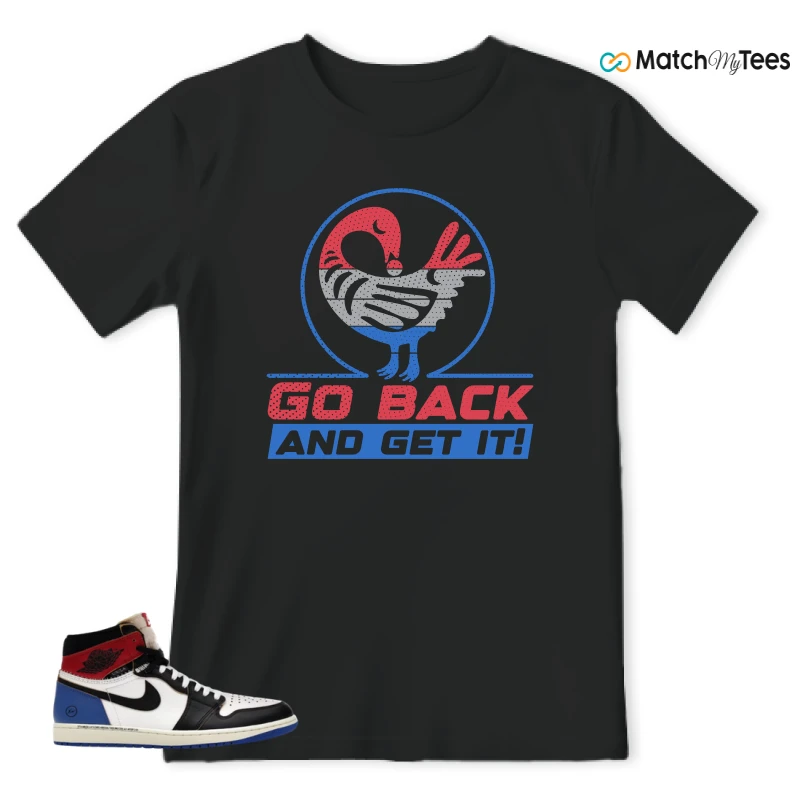 NIKE AIR JORDAN 1 RETRO HIGH OG SP FRAGMENT X UNION LA VARSITY RED SPORT ROYAL SNEAKER Matching Tees t-shirt