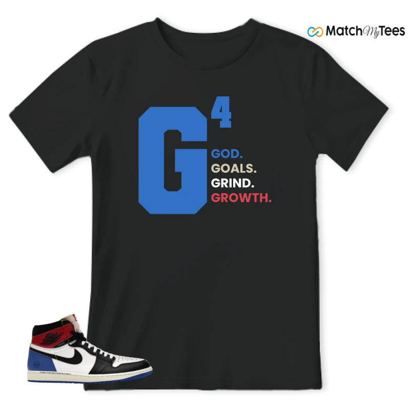 NIKE AIR JORDAN 1 RETRO HIGH OG SP FRAGMENT X UNION LA VARSITY RED SPORT ROYAL SNEAKER Matching Tees t-shirt
