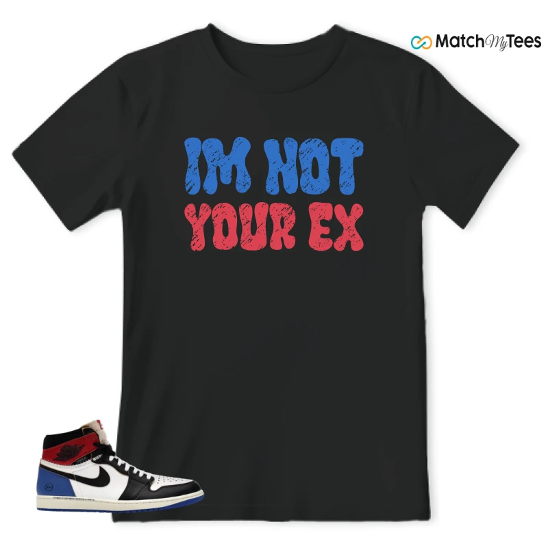 NIKE AIR JORDAN 1 RETRO HIGH OG SP FRAGMENT X UNION LA VARSITY RED SPORT ROYAL SNEAKER Matching Tees t-shirt