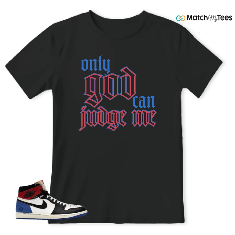 NIKE AIR JORDAN 1 RETRO HIGH OG SP FRAGMENT X UNION LA VARSITY RED SPORT ROYAL SNEAKER Matching Tees t-shirt