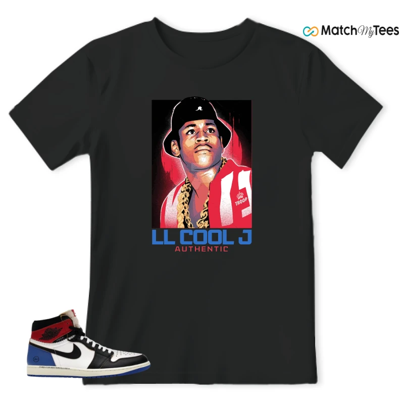 NIKE AIR JORDAN 1 RETRO HIGH OG SP FRAGMENT X UNION LA VARSITY RED SPORT ROYAL SNEAKER Matching Tees t-shirt