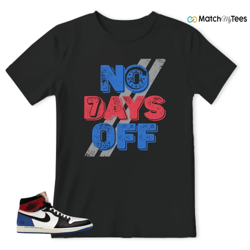 NIKE AIR JORDAN 1 RETRO HIGH OG SP FRAGMENT X UNION LA VARSITY RED SPORT ROYAL SNEAKER Matching Tees t-shirt