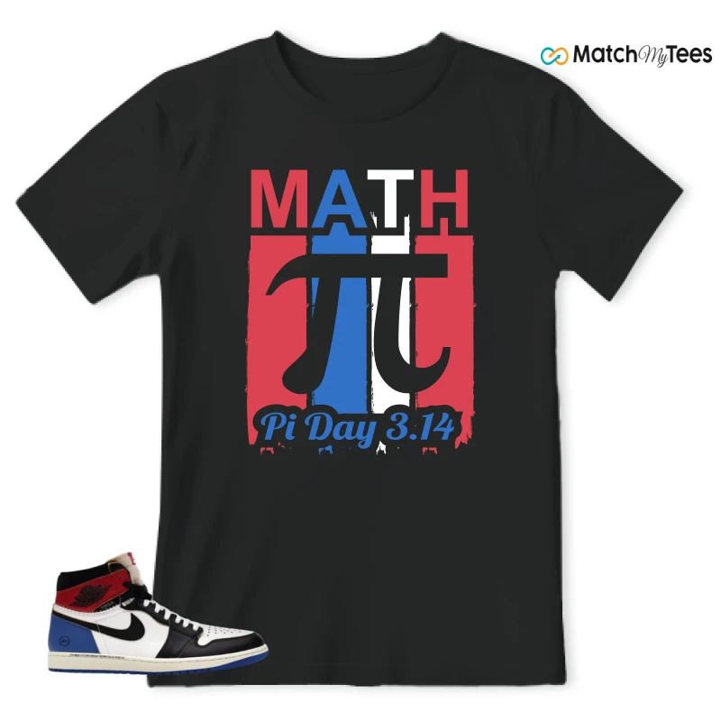 NIKE AIR JORDAN 1 RETRO HIGH OG SP FRAGMENT X UNION LA VARSITY RED SPORT ROYAL SNEAKER Matching Tees t-shirt