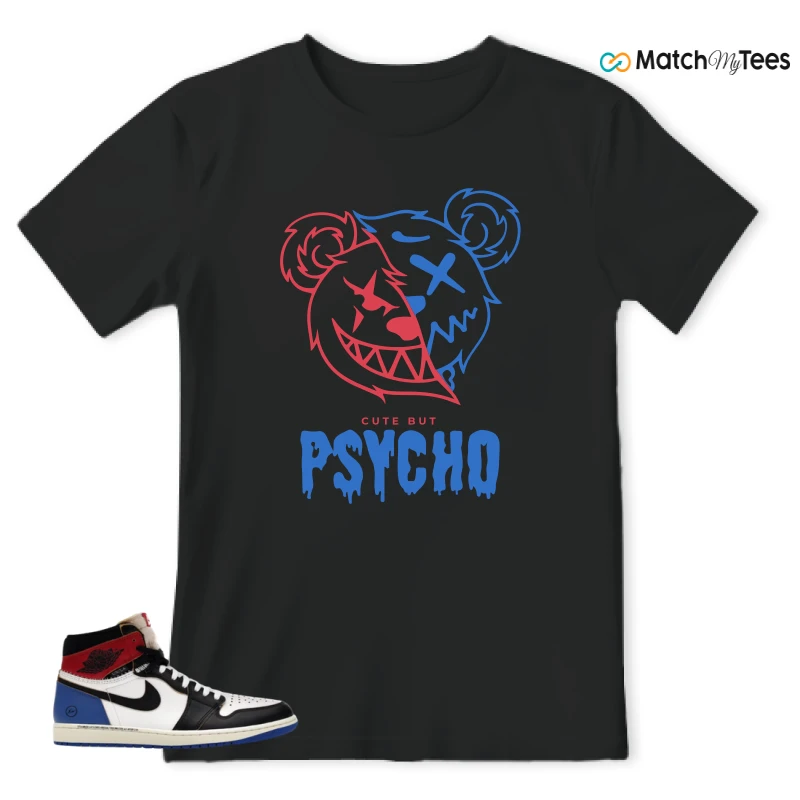 NIKE AIR JORDAN 1 RETRO HIGH OG SP FRAGMENT X UNION LA VARSITY RED SPORT ROYAL SNEAKER Matching Tees t-shirt
