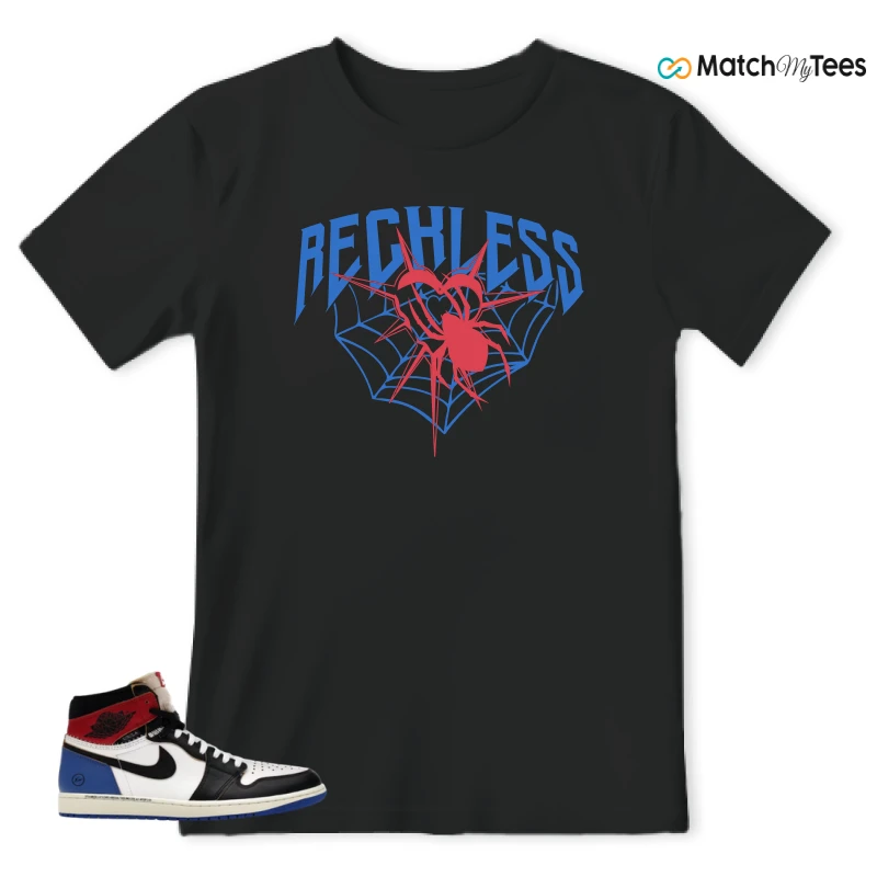 NIKE AIR JORDAN 1 RETRO HIGH OG SP FRAGMENT X UNION LA VARSITY RED SPORT ROYAL SNEAKER Matching Tees t-shirt