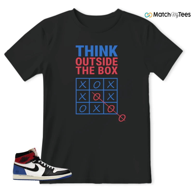 NIKE AIR JORDAN 1 RETRO HIGH OG SP FRAGMENT X UNION LA VARSITY RED SPORT ROYAL SNEAKER Matching Tees t-shirt