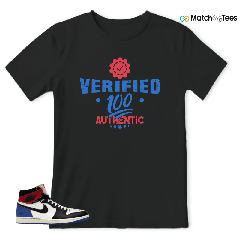 NIKE AIR JORDAN 1 RETRO HIGH OG SP FRAGMENT X UNION LA VARSITY RED SPORT ROYAL SNEAKER Matching Tees t-shirt