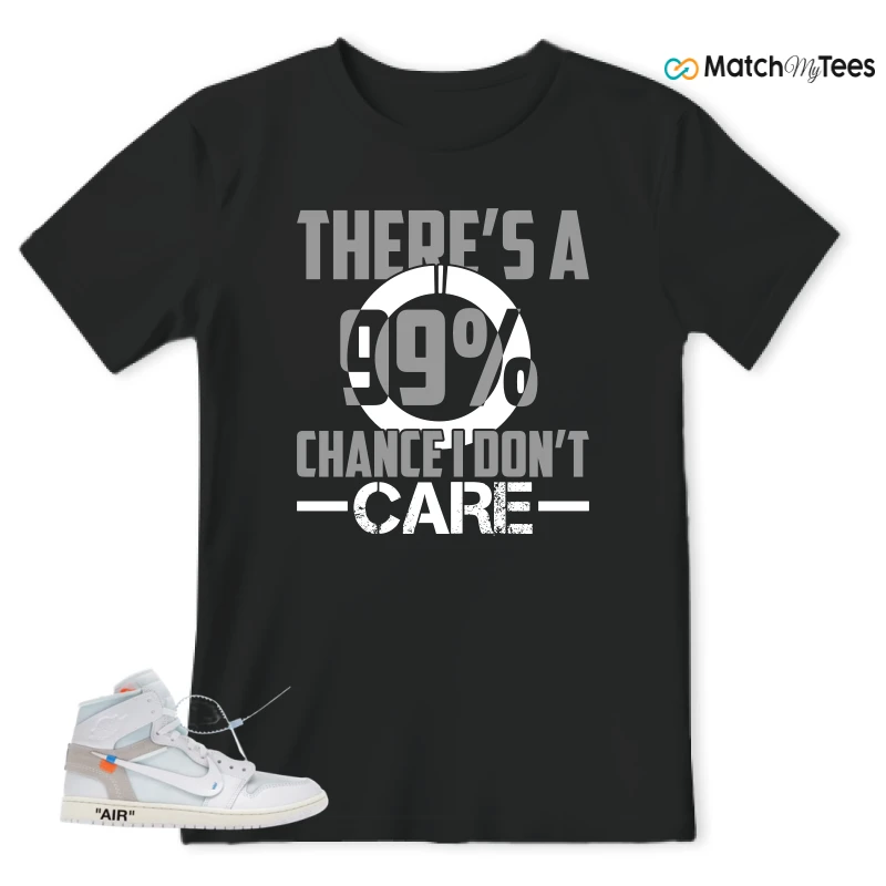 NIKE AIR JORDAN 1 RETRO HIGH VIRGIL ABLOH ARCHIVE ALASKA SNEAKER Matching Tees t-shirt