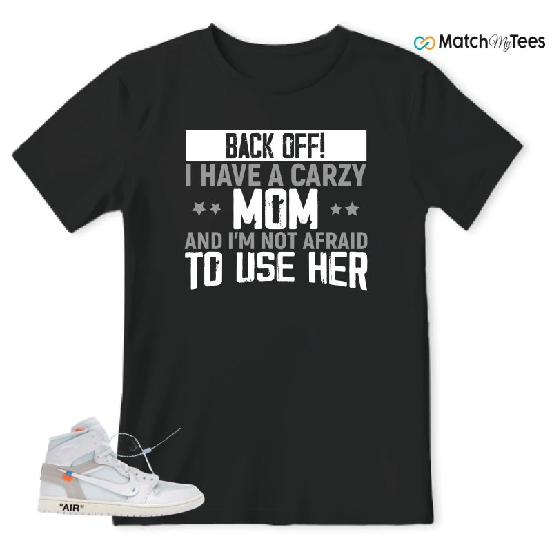 NIKE AIR JORDAN 1 RETRO HIGH VIRGIL ABLOH ARCHIVE ALASKA SNEAKER Matching Tees t-shirt