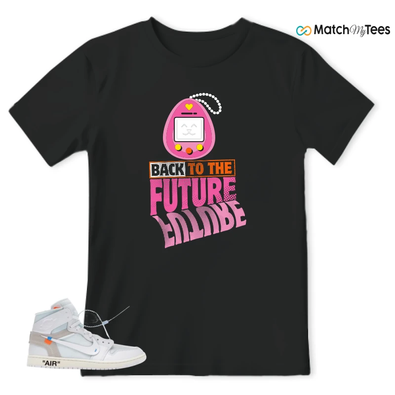 NIKE AIR JORDAN 1 RETRO HIGH VIRGIL ABLOH ARCHIVE ALASKA SNEAKER Matching Tees t-shirt