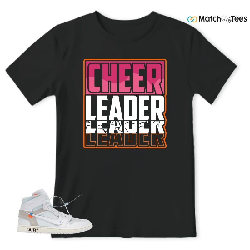 NIKE AIR JORDAN 1 RETRO HIGH VIRGIL ABLOH ARCHIVE ALASKA SNEAKER Matching Tees t-shirt