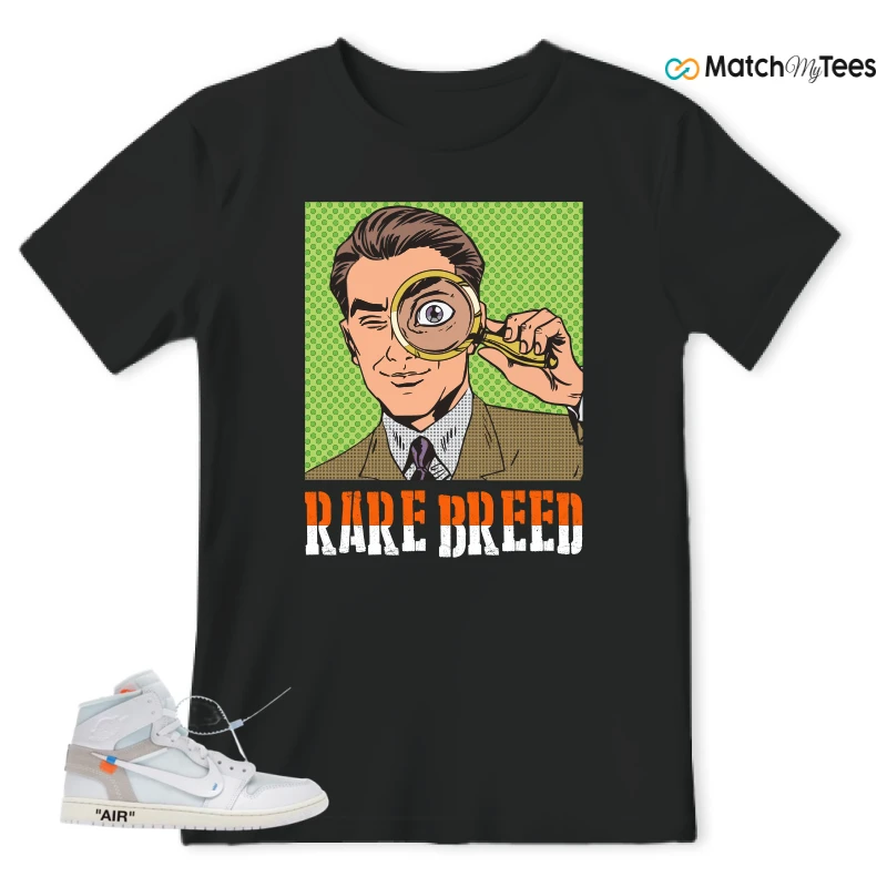 NIKE AIR JORDAN 1 RETRO HIGH VIRGIL ABLOH ARCHIVE ALASKA SNEAKER Matching Tees t-shirt
