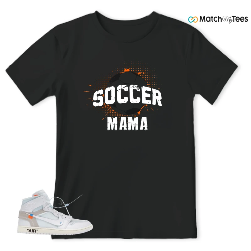 NIKE AIR JORDAN 1 RETRO HIGH VIRGIL ABLOH ARCHIVE ALASKA SNEAKER Matching Tees t-shirt