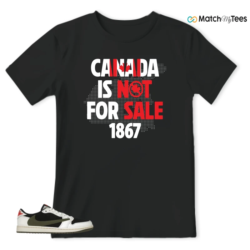 NIKE AIR JORDAN 1 RETRO LOW OG SP TRAVIS SCOTT OLIVE SNEAKER Matching Tees t-shirt