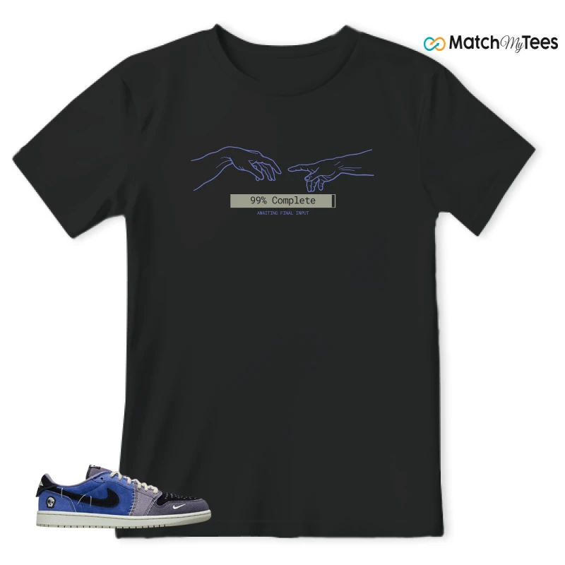 NIKE AIR JORDAN 1 RETRO LOW OG X ZION WILLIAMSON VOODOO ALTERNATE SNEAKER Matching Tees t-shirt