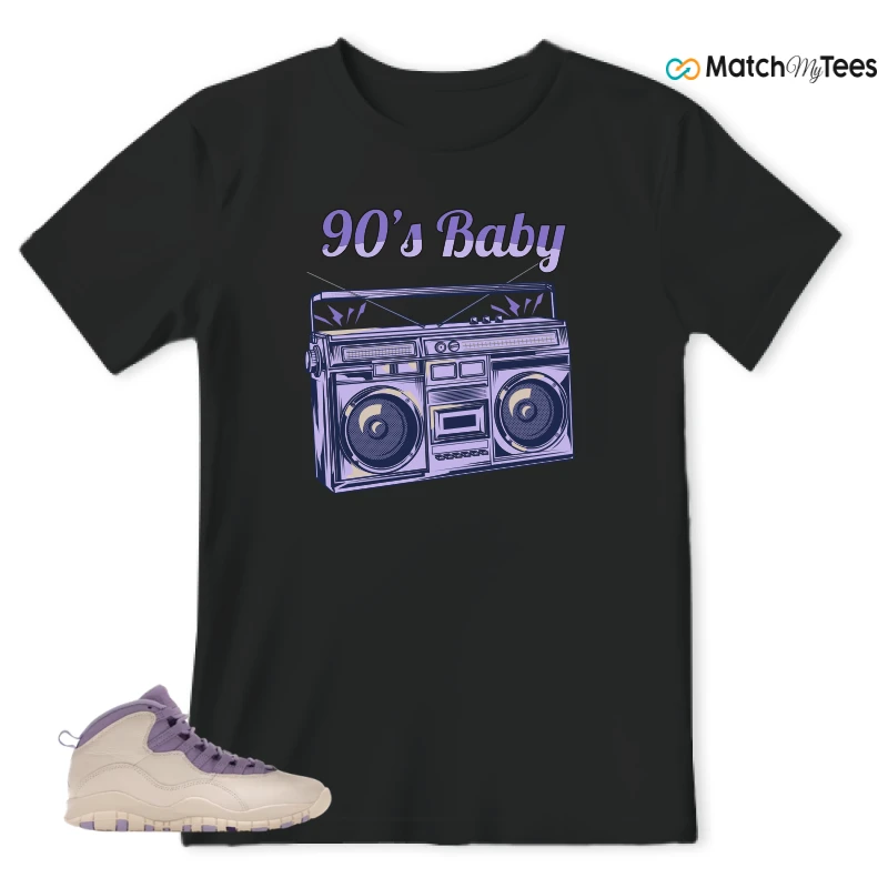 NIKE AIR JORDAN 10 HYDRANGEAS SNEAKER Matching Tees t-shirt