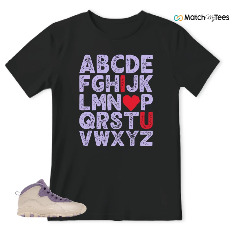 NIKE AIR JORDAN 10 HYDRANGEAS SNEAKER Matching Tees t-shirt