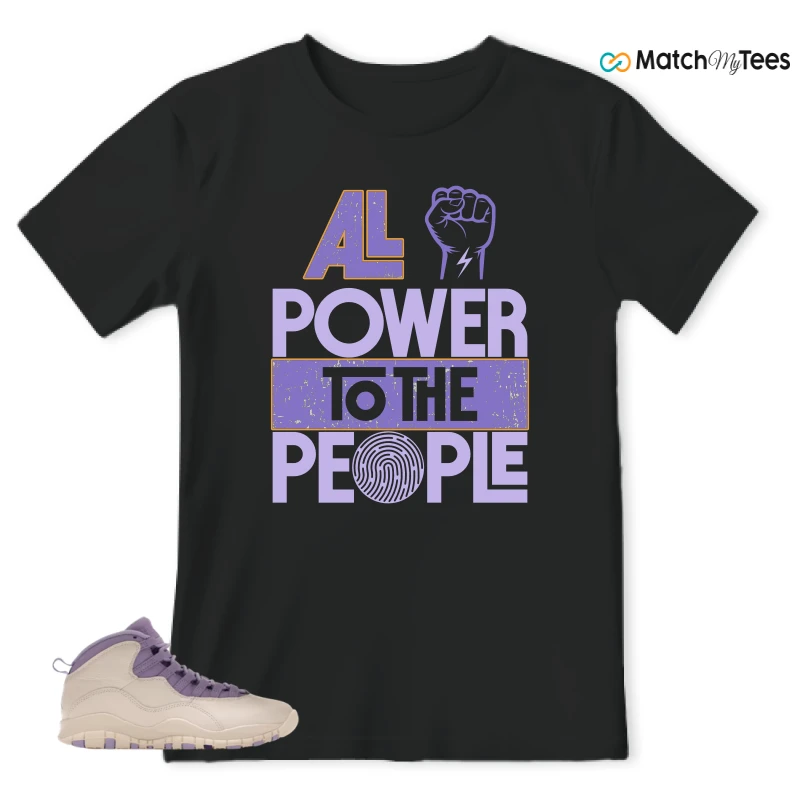 NIKE AIR JORDAN 10 HYDRANGEAS SNEAKER Matching Tees t-shirt