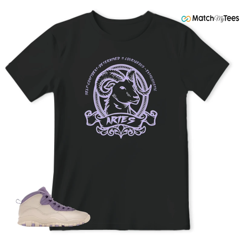 NIKE AIR JORDAN 10 HYDRANGEAS SNEAKER Matching Tees t-shirt