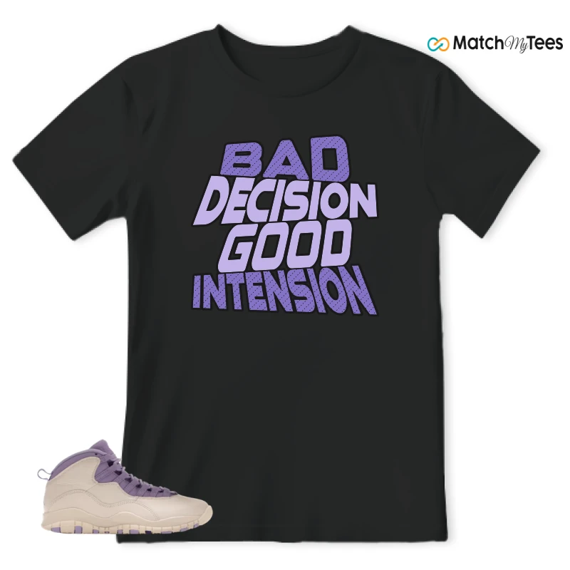 NIKE AIR JORDAN 10 HYDRANGEAS SNEAKER Matching Tees t-shirt