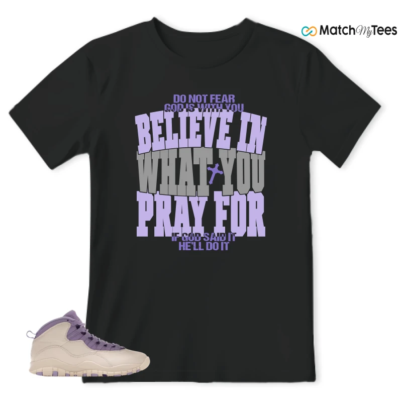 NIKE AIR JORDAN 10 HYDRANGEAS SNEAKER Matching Tees t-shirt