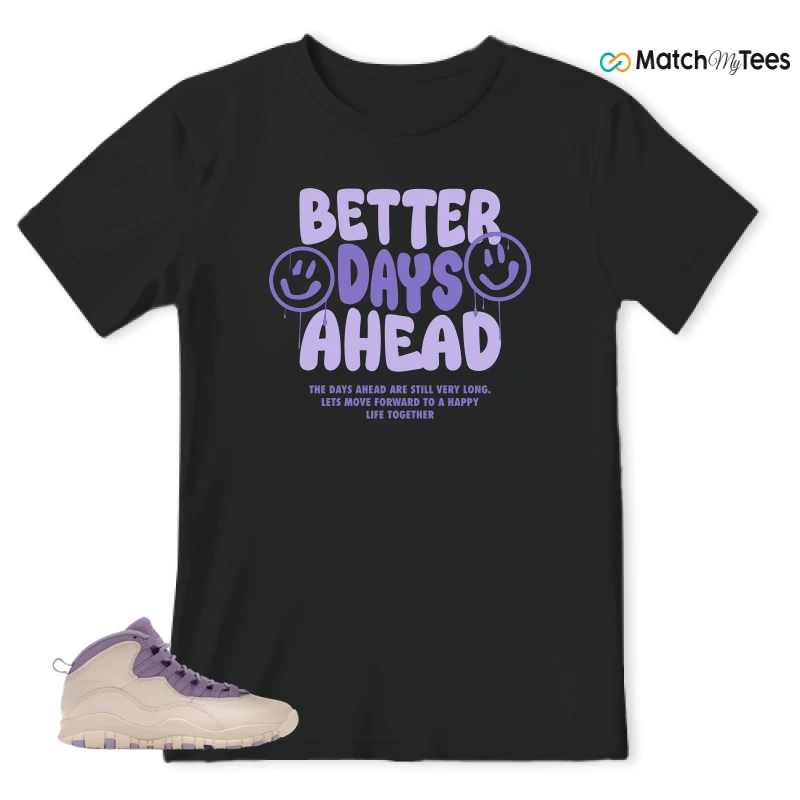 NIKE AIR JORDAN 10 HYDRANGEAS SNEAKER Matching Tees t-shirt