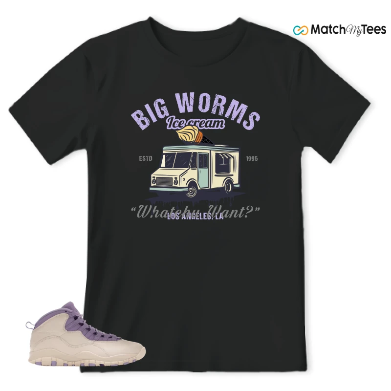 NIKE AIR JORDAN 10 HYDRANGEAS SNEAKER Matching Tees t-shirt