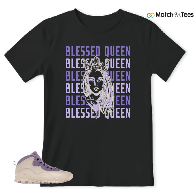NIKE AIR JORDAN 10 HYDRANGEAS SNEAKER Matching Tees t-shirt