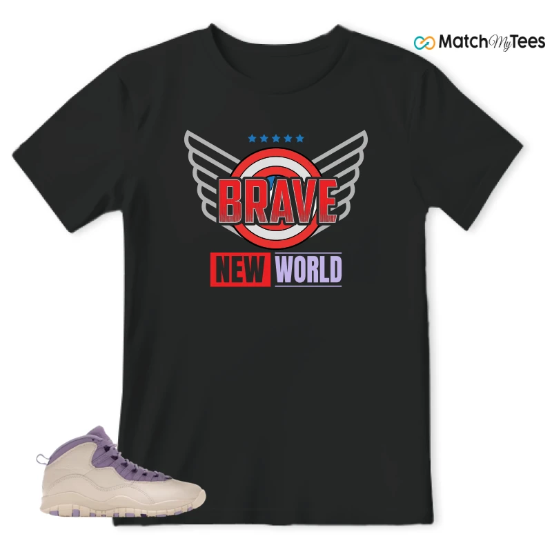 NIKE AIR JORDAN 10 HYDRANGEAS SNEAKER Matching Tees t-shirt