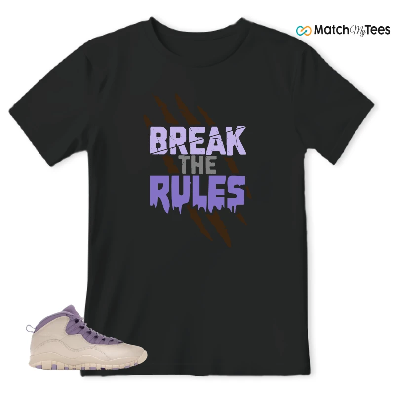 NIKE AIR JORDAN 10 HYDRANGEAS SNEAKER Matching Tees t-shirt