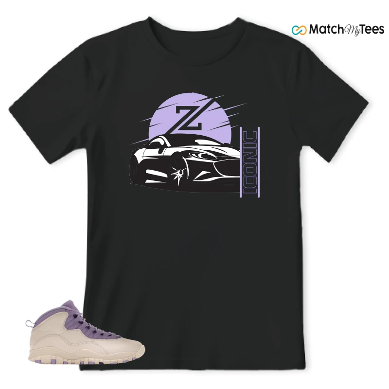 NIKE AIR JORDAN 10 HYDRANGEAS SNEAKER Matching Tees t-shirt